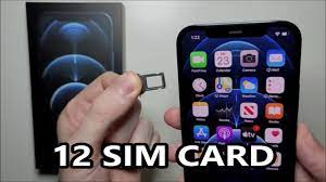 After about ten to fifteen seconds turn the mode off and see if the sim card is getting detected. Iphone 12 12 Pro How To Insert Sim Card Youtube