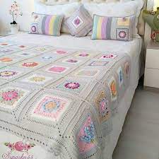 orgu ask i bu olsa gerek srparkn55 orgubattaniye orgufikirle crochet bedspread granny square crochet pattern crochet square patterns