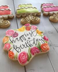 Cookie Decorating Inspiration On Instagram Happiest Of Birthdays To The Queen Of Cookie Cutter Ann Cookie Decorating Watercolor Cookies Sugar Cookie Designs