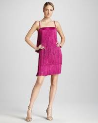 Fringed Cocktail Dress With Spaghetti Stripes By Notte By Marchesa At Bergdorf Goodman Fashion Little Pink Dress Dress Party Night