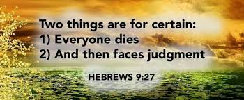 Image result for images Hebrews 9:27