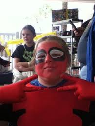 Deadpool face and body paint. 10 Deadpool Face Paint Ideas Deadpool Face Paint Deadpool Face Face Paint