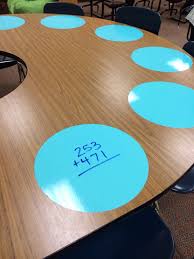 Clever Idea Use Wall Pop Vinyl Stickers On A Table As A Personal Dry Erase Board Bored Teachers School Classroom Classroom