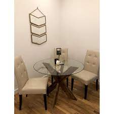 44 typical pier 1 glass coffee table thunder coffee table ikea modern coffee table. Pier 1 Round Glass Top Dining Table W Wooden Base Aptdeco