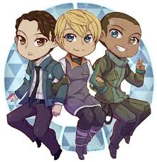 #traditional art #short comic #dbh #detroit become human #detroit become human fanart #detroit gavin #detroit nines #gavin reed #reed900 #gav900 #900reed #gavin reed x rk900 #rk900 #rk900 x gavin. Daily Detroit Become Human Dailydbh Ibahibut Your Android Best Buddies Chibi Connor