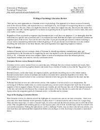 For psychology students, critiquing a professional paper is a great way to learn more about psychology articles, writing, and the research process itself. Pdf Writing A Psychology Literature Review Kmb Electricals Plumbing Academia Edu