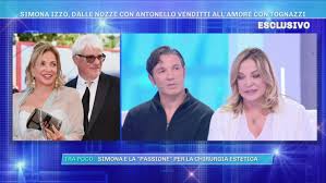 La nipote alice, simona izzo, il figlio alice, 17 anni, è fantastica, ha grandi talenti, potrebbe fare la scrittrice o l'attrice ma secondo me comincia a capire adesso che la sua voce è lirica come quella di zia fiamma (izzo, sorella di simona, soprano e doppiatrice, ndr). Simona Izzo La Mia Gelosia Per Ricky Tognazzi Domenica Live Video