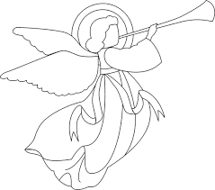 By far one of my favorite christmas ornament coloring sheets. Free Christmas Coloring Pages Good For Thank You Cards Description From Pinterest Com I Angel Coloring Pages Angel Coloring Page Christmas Coloring Pages