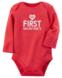 This valentine's day craft is easy for kids to do, and the results are adorable. My First Valentine S Day Collectible Bodysuit Carters Com