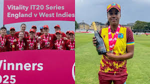 Hayley Matthews wins Player of the Series award despite 0-3 drubbing vs England, breaks Alyssa Healy’s record