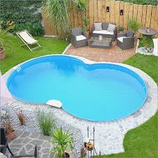 Pool In The Small Garden Self Build Build Garden Small Small Backyard Pools Backyard Pool Swimming Pool Designs