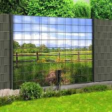 Privacyfence Privacy Screen Outdoor Garden Design Landscape Trees