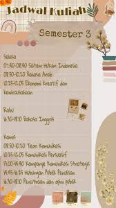 Jadwal perkuliahan semester ganjil t.a. Ide Bikin Jadwal Kuliah Ekonomi Kreatif Opini Publik Bikini