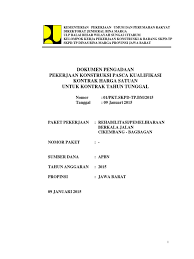 Harga bahan bangunan 2015, harga : Contoh Dokumen Lelang Pdf