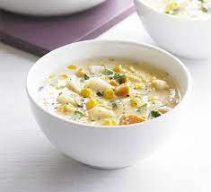 Fresh Light Chowder Recipe Bbc Good Food Recipes Recipes Chowder Recipes