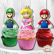 A mushroom cake, meringue cloud cookies, flower power veggie and dip platter, piranha plant inspired fruit skewers, and even mario hats made from babybel cheese are just a few of the creative ideas. Have Fun With These 12 Awesome Super Mario Party Supplies Catch My Party