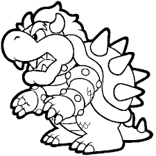 Bus de transport de ville coloriage. Coloriage Bowser En Ligne Gratuit A Imprimer