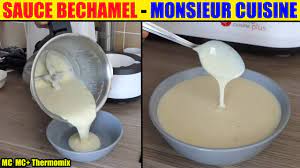 Sauce Bechamel Monsieur Cuisine Plus Lidl Silvercrest Thermomix Skmk 1200 Youtube