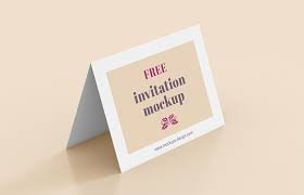 Download 50 Free Invitation Mockup Design Psd Format Collection Candacefaber