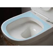 Most public toilets nowadays are automatic flush, and don't have any lid to put down. Kohler Modernlife Back To Wall Two Piece Dual Flush Washdown Toilet With Rimless Flushing Technology And Slim Seat S Trap
