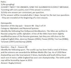 The more questions you get correct here, the more random knowledge you have is your brain big enough to g. Quizzypedia On Twitter Question Of The Day Season 48 Day 5 14 Category Alphabets And Numeral Systems Https T Co Edx8sfz6s2 Trivia Quiz Hollywood Blockbusters Russian Cyrillic Doktorzhivago Rokki Topgan Titanik Avatar Read The Question