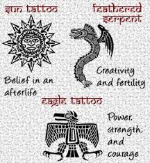 Appropriating the aztec imagery into modern tribal designs can yield striking and fully unique tattoos. Tattoos And Their Meanings Aztec Tattoos And Their Meanings