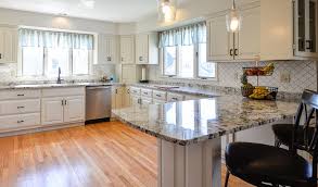 (yes, you can completely change the color or wood grain) new doors & drawers are installed to make it all look new! Cabinet Painting In The Massachusetts Area Alpha Painting