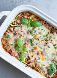 Baked Zucchini Noodle Spaghetti Wholesomelicious Recipe Zucchini Noodles Spaghetti Bake Zucchini Zucchini Noodles