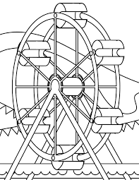 Google Search Amusement Park Or Carnival Coloring Pages Great Drop Off Time Filler Birthday Coloring Pages Amusement Park Carnival Crafts