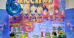 Compleanno Tema Dragon Ball Super