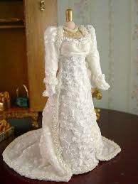 Dollhouse Miniatures Miniature Dress Dollhouse Dresses Dollhouse Clothes