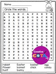 Easter Differentiated No Prep Worksheets And Activities This Is A Elementary Special Education Activities Special Education Activities Literacy Center Activity