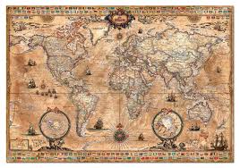 Set up a jigsaw puzzle and experience the calming and satisfying process of completing a work of art, one piece at a time. Old World Map Jigsaw Puzzle Jigsaw Puzzles For Adults