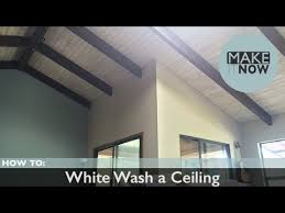 Maybe you would like to learn more about one of these? How To White Wash A Ceiling Youtube