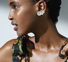 GEORG JENSEN x STINE GOYA Daisy Sterling Silver Ear Cuff