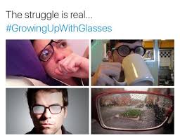 Growing Up With Glasses Funny Glasses Funny Relatable Memes Stupid Memes