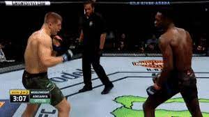 Чемпион ufc в среднем весе, яркий ударник. Best Adesanya Gifs Gfycat