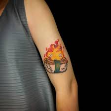 tattooist 吳沛恩 noee111 色塊水彩作品卡西法カルシファー 網路 電話不報價 討論請先預約 墨言刺青 byappointmentonly inktalk inktalktattoo inktalkta tattoos tattoo studio print tattoos