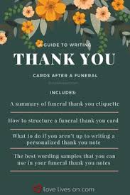 59 best Funeral Thank You Cards images on Pinterest