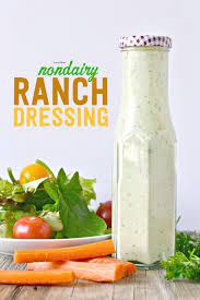 Vegan Ranch Dressing Fork And Beans