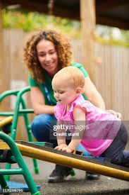 464 Preschool Playground Teacher Stock Photos, High-Res Pictures, and  Images