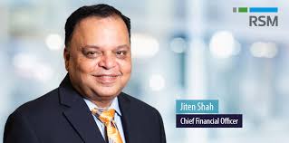 RSM US hires Jiten Shah as chief financial officer