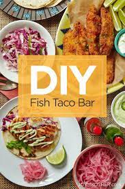 Alex makes tacos every sunday night (we're trying to create family rituals:), and of all the versions we've tried, this panko recipe has become the crowd as the founder of cook smarts, i've worked with many families struggling to find dinners that everyone will enjoy. Diy Fish Taco Bar Fish Tacos Taco Bar Veg Tacos