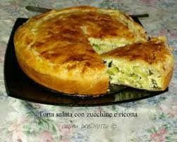 Torta salata con ricotta e zucchine. Pin Su Ricetta Del Giorno By Cucina Prediletta