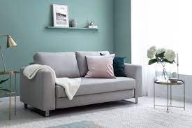 Boxspring Schlafsofa Bruno In Hellgrau Schlafsofa Inneneinrichtung Schlafzimmer Schlafsofa Ausziehbar