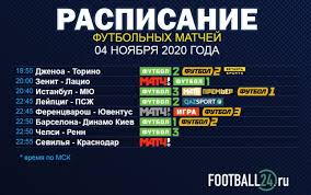 Eurosport расскажет вам все самое важное про футбол. Futbol Segodnya Raspisanie Matchej Ligi Chempionov 4 Noyabrya 2020 Futbol 24