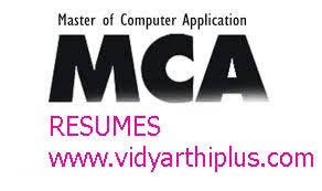 Ranked #1 by over 1 million students & professionals. Master Of Computer Application Mca Resume Format And Samples