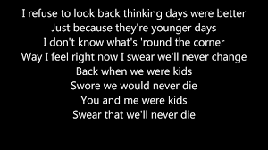 Onerepublic Kids Lyrics Youtube