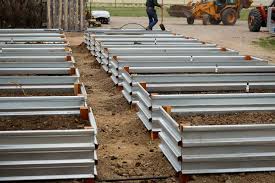 Drill pilot holes and insert 2 1/2. Building Our Raised Beds The Prairie Homestead
