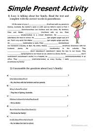 глагол To Be в Present Simple упражнения для детей Resultado De Imagen Para Present Simple Activities Grammatica Inglese Imparare Inglese Lingua Inglese